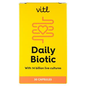 Vitl Daily Biotic Capsules x30
