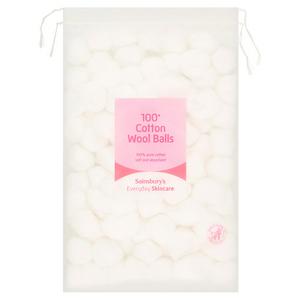 Sainsbury's Double Faced Oval Cotton Wool Pads x50