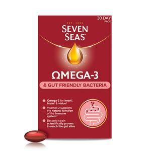 Seven Seas Omega 3 & Gut Friendly Bacteria