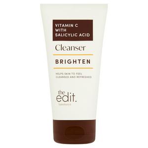 Sainsbury's the Edit Brighten Vitamin C with Salicylic Acid Cleanser 150ml