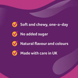 Bassetts Vitamins Omega-3 & Multivits 12-18 Soft & Chewies x30 - Image 4