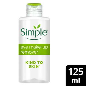 Simple Kind to Skin Eye Makeup Remover for Sensitive Skin 125ml