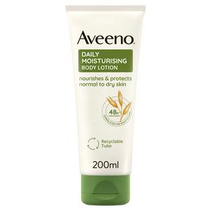 Aveeno Daily Moisturising Body Lotion Moisturiser Cream 200ml