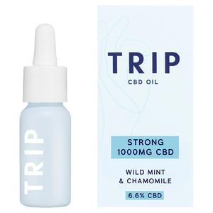 Trip CBD Oil Wild Mint & Chamomile 1000mg 15ml