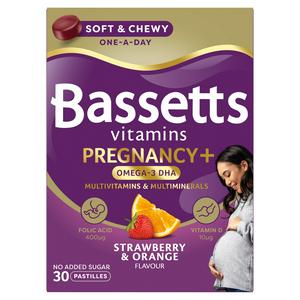 Bassetts Vitamins Pregnancy Omega 3 DHA Multivitamins & Multiminerals Pastilles x30