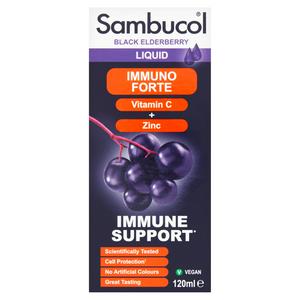 Sambucol Black Elderberry Immuno Forte Liquid 120ml