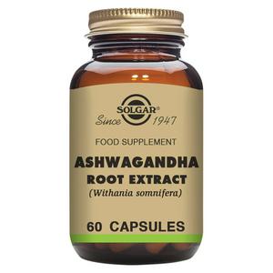 Solgar Food Supplement Ashwagandha Root Extract Vegetable Capsules x60