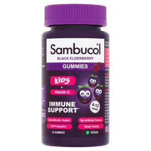 Sambucol Kids Black Elderberry Gummies x30