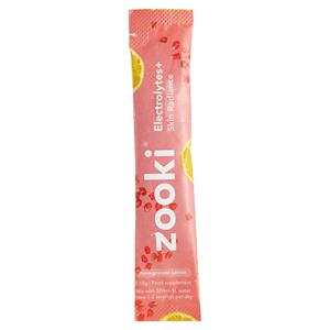 Zooki Hydration + Skin Radiance Food Supplement Pomegranate Lemon 5.15g