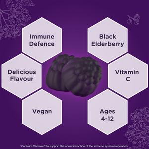 Sambucol Kids Black Elderberry Gummies x30 - Image 2