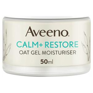 Aveeno Face Calm & Restore Oat Gel Face Cream Moisturiser 50ml
