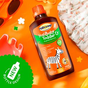 Haliborange Baby & Toddler Multivitamin Tasty Orange Liquid 1m+ 250ml - Image 4