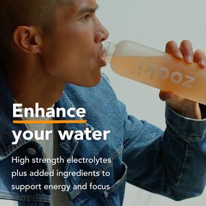Zooki Hydration + Energy & Focus Food Supplement Peach 4.68g - Image 2