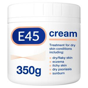 E45 Moisturiser Cream for Dry Skin & Eczema 350g