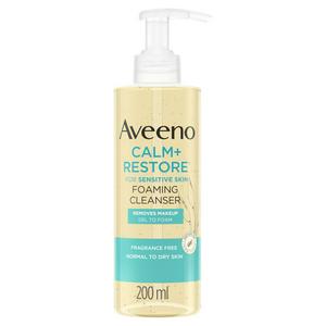 Aveeno Face Calm + Restore Foaming Cleanser 200ml