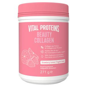 Vital Proteins Beauty Collagen Powder Strawberry Lemon Flavour Tub 271g