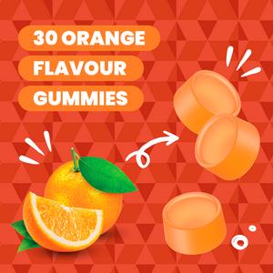 Haliborange Adult Multi Orange Flavour On-a-Day Adult Gummies x30 - Image 2
