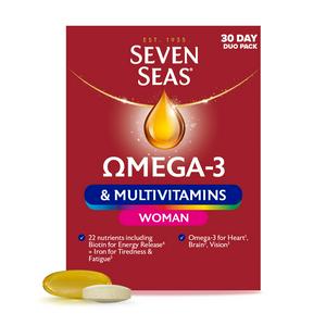 Seven Seas Omega 3 & Multivitamins Woman 30 Day Duo Pack x60