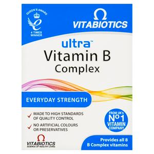 Vitabiotics Ultra Vit B Complex Premium Quality Tablets x60