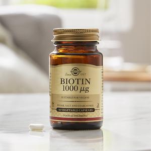 Solgar Biotin 1000µg Vegetable Capsules x50