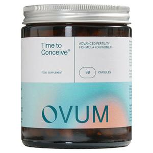 Ovum Time to Conceive Fertility Food Supplement Capsules x90
