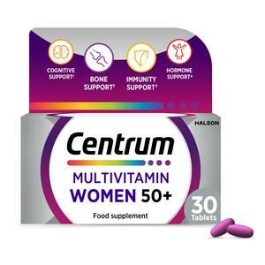 Centrum Women 50+ Multivitamins & Vitamin Tablets x30