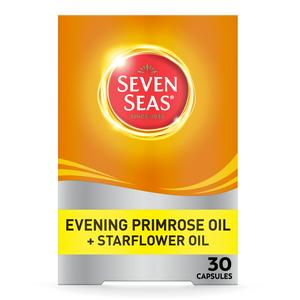 Seven Seas Essentials Evening Primrose Oil + Starflower Oil Capsules x30 1000mg