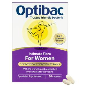 Optibac Probiotics Intimate Flora for Women Capsules x30