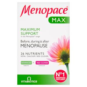 Menopace Max Dual Pack Tablets Capsules x84