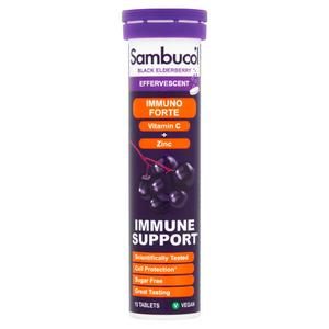 Sambucol Black Elderberry Effervescent Tablets x15
