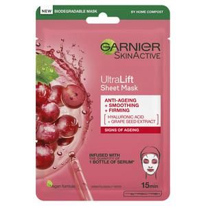 Garnier Ultralift Anti Ageing Radiance Boosting Face Sheet Mask 32g