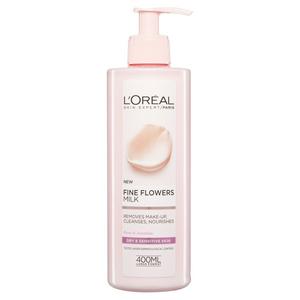 L'Oreal Paris Fine Flowers Cleansing Milk Sensitive Skin 400ml