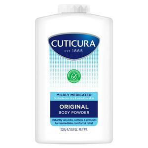 Cuticura Mildly Medicated Original Body Powder 250g