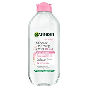 Garnier Micellar Water Facial Cleanser Makeup Remover For Sensitive Skin 400ml