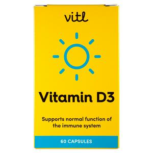 Vitl Vitamin D Capsules x60