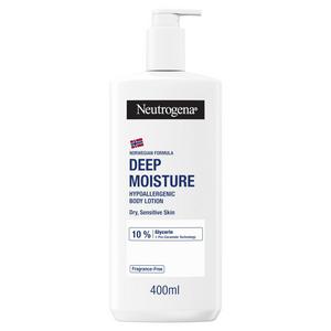 Neutrogena Deep Moisture Fast Absorbing Body Lotion Moisturiser 400ml