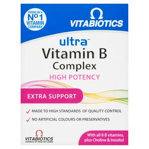Vitabiotics Ultra Vitamin B Complex High Potency Tablets x60