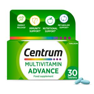 Centrum Advance Multivitamins & Vitamin Tablets x30