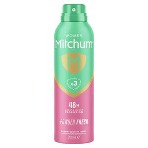 Mitchum Women Triple Odor Defense Protection Powder Fresh Anti-Perspirant & Deodorant 200ml