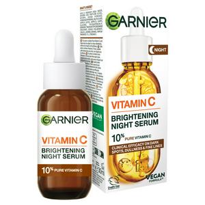 Garnier Anti Dark Spot Night Serum 10% Pure Vitamin C & Hyaluronic Acid 30ml