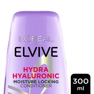 L'Oréal Paris Elvive Hydra Hyaluronic Moisture Locking Conditioner for Dry & Dehydrated Hair 300ml