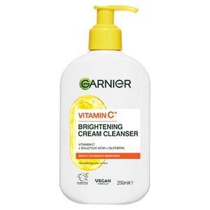 Garnier Skin Active Vitamin C Skincare Brightening Cream Cleanser For Dull & Uneven Skin 250ml