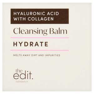 Sainsbury's Hyaluronic Acid with Collagen Cleansing Balm Hydrate 100g