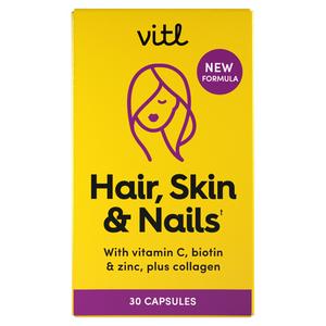 Vitl Hair, Skin & Nails Capsules x30