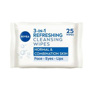 Nivea Biodegradable Cleansing Face Wipes Normal Skin Pack x25